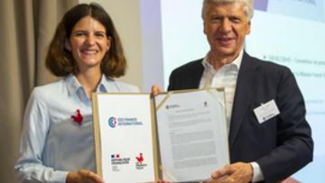 Arnaud Vaissié, President of CCI France International, and Clara Chappaz, Director of Mission French Tech