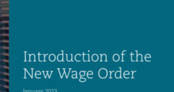New wage